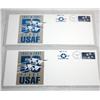 Image 1 : First Issue AIRFORCE USPS STAMPS--Thunderbirds