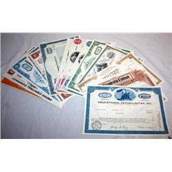 Misc. Stock Certificates