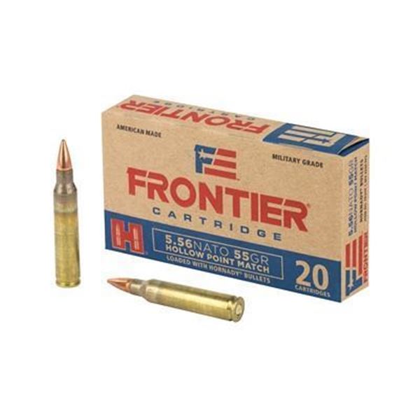 FRONTIER 556NATO 55GR HP MTCH - 200 Rounds