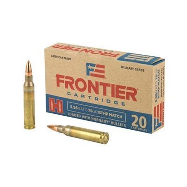 FRONTIER 556NATO 75GR BTHP MTCH - 160 Rounds