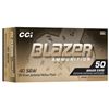 Image 1 : BLAZER BRASS 40S&W 180GR JHP - 250 Rounds