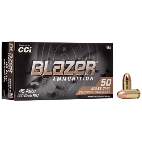 BLAZER BRASS 45ACP 230GR FMJ - 250 Rounds