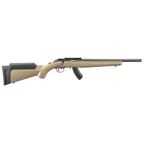 RUG AMERICAN RIMFIRE 22WMR 16" FDE 9RD