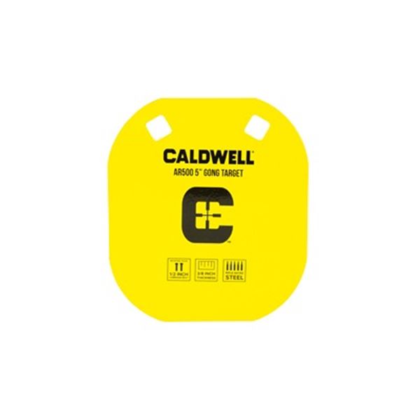 CALDWELL AR500 5" YELLOW