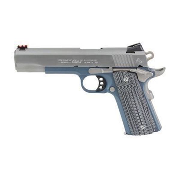 COLT COMPETITION 9MM 5" 9RD STS/BLU