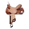 Image 1 : Double T Diamond Flush Barrel Saddle - 16"