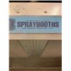 Image 2 : Bleeker Galvanized Spray/Finishing Booth w/ extra lights & filters - 100x58x94" (Workable space) - C