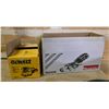 Image 11 : 4 Pc - Makita belt sander, DeWalt palm sander (New), Craftsman skill saw, Makita router