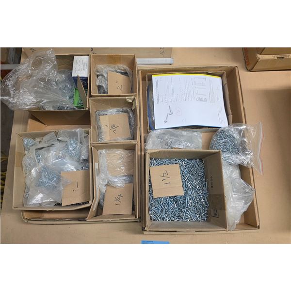 Group - #8-32 Screws for drawer fronts & handles/pulls - Various sizes