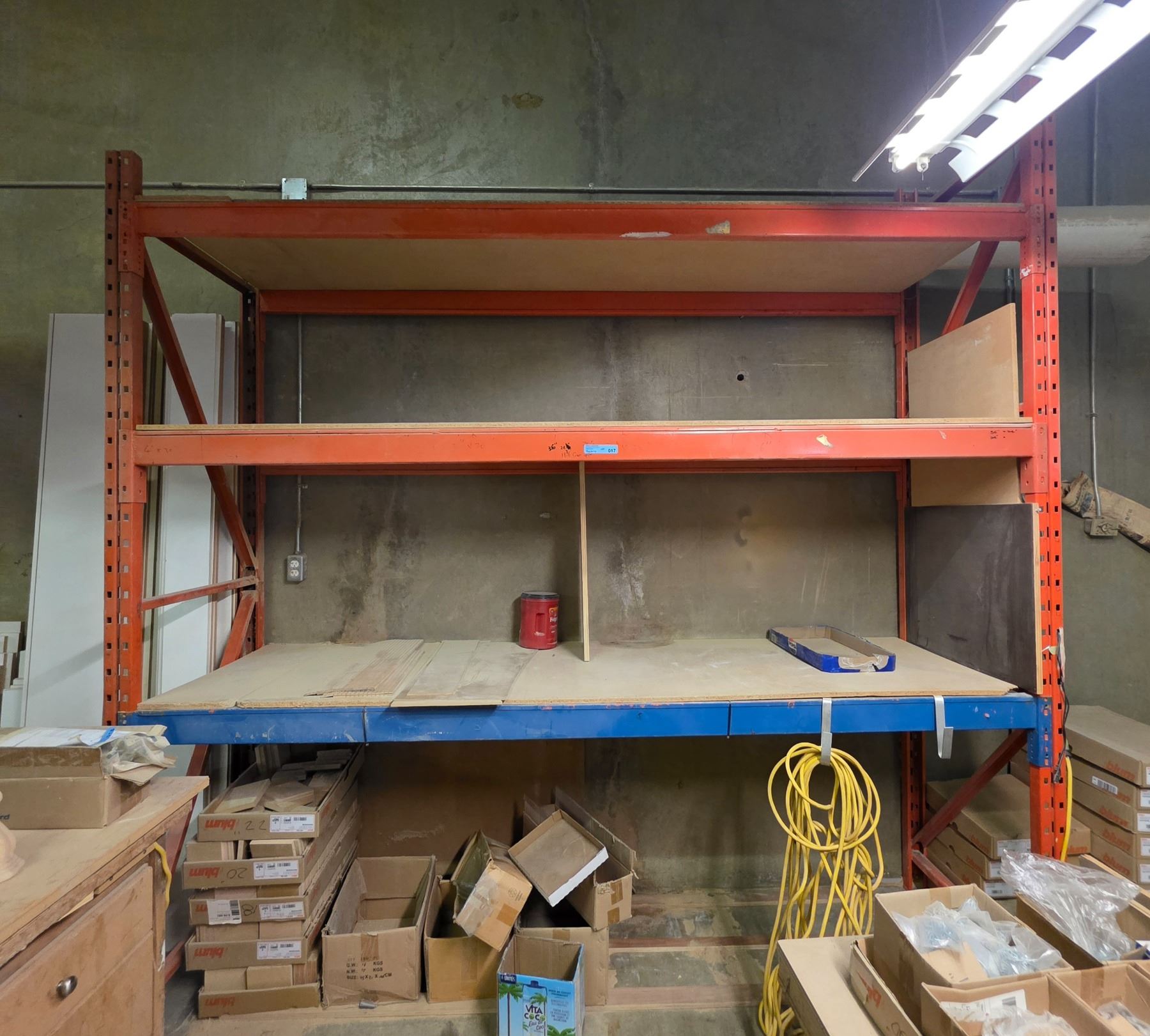 Upright Racking Cost Steel warehouse racking - Uprights: 9' & 10' x 32