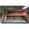 Image 3 : Steel warehouse racking - Uprights: 9' & 10' x 32" / Horizontals (x6) 9'L
