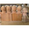 Image 3 : Group - Assorted solid wood furniture legs, appliques & corbels