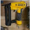 Image 10 : Group - DeWalt nail gun & jigsaw, Makita drill, work light, extension cord, etc.