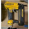 Image 11 : Group - DeWalt nail gun & jigsaw, Makita drill, work light, extension cord, etc.