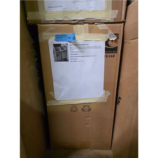 Euro-Cargo double recycling center - Wholesale Value: $400