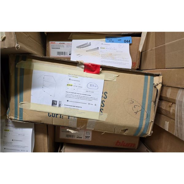 Blum Movento - 760 sized - undermount drawer slides (x11) - Wholesale Value: $385