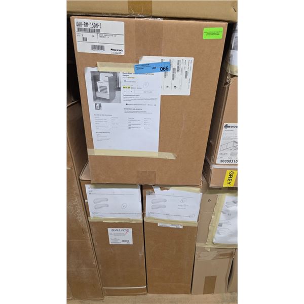 Rev-A-Shelf bottom mounting pull-out hamper & Marathon "Fly-Out" shelves - Wholesale Value: $1,340