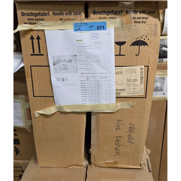 2 Pc - Lemans 2 Organizer system w/ soft close for blind corner cabinet - Wholesale Value: $1,030