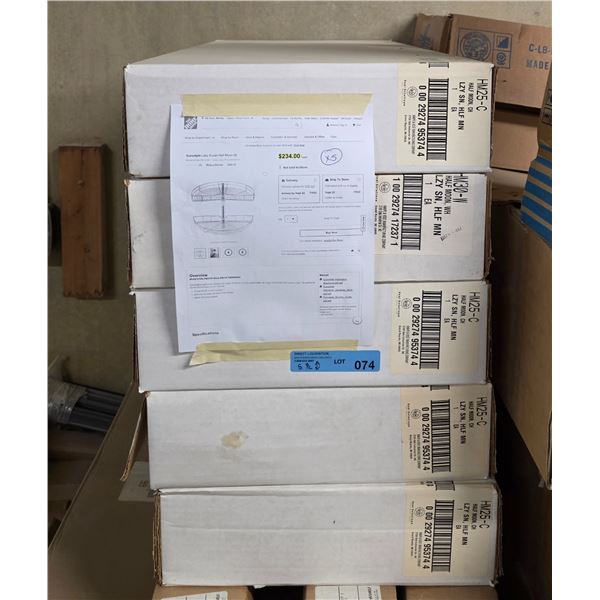 5 Pc - Eurostyle Lazy Susan (x5) - Retail Value: $$1,150