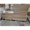 Image 5 : Pallet - Large group of white melamine cabinet box parts