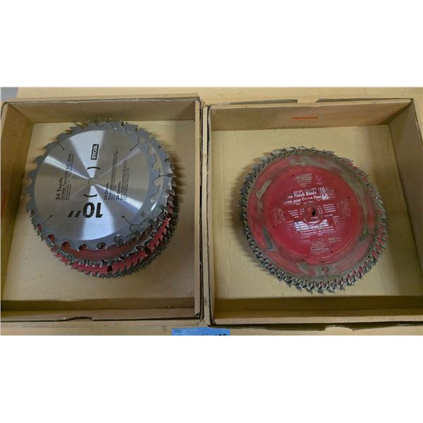 2 Pc - Saw blades - Approx.  X30 Blades - 10"