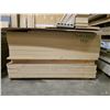 Image 2 : Pallet - (x28) 4x8' Sheets of MDF +Maple plywood off-cuts