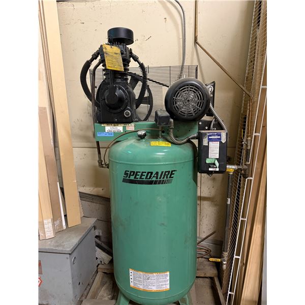 Speedaire 80 Gallon Air Compressor - 208-230V Single phase