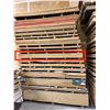 Image 1 : 9 Pc - 4x8' Heavy Flake 1/4 Cut White Oak Veneer MDF core sheets (3/4")