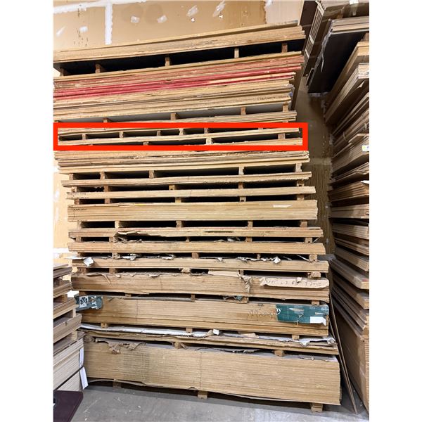 2 Pc - 4x8' Premium Alder Veneer MDF core sheets (3/4")