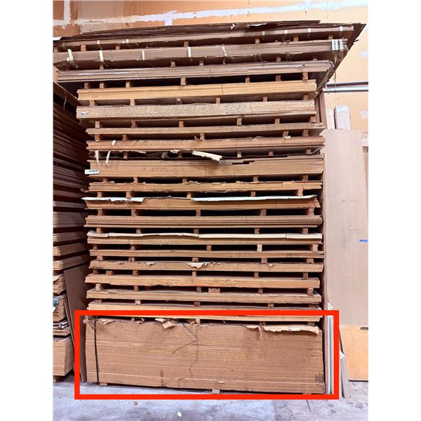 40 Pc - 4x8' Particle board sheets (5/8")