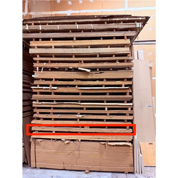 3 Pc - 4x8' Rift Cut White Oak Veneer MDF core sheets (3/4")