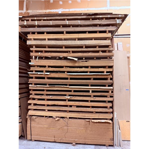 6 Pc - 4x8' Alder Veneer MDF core sheets (3/4")
