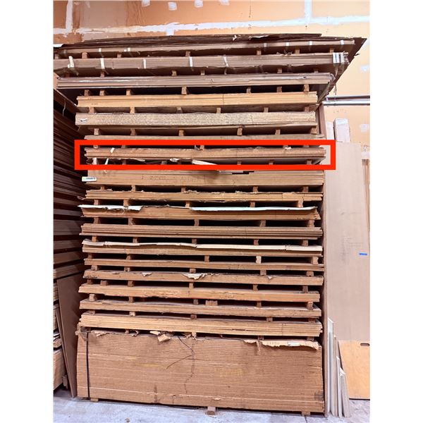 5 Pc - 4x8' White Melamine sheets (3/4")