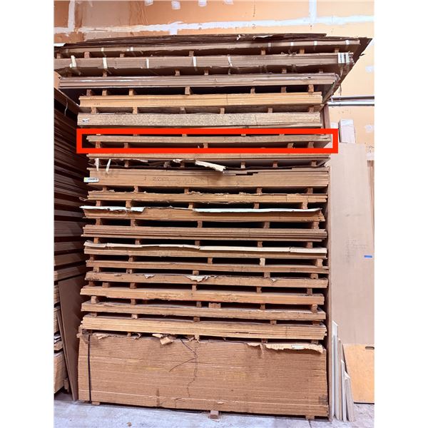 2 Pc - 4x8' Walnut Veneer MDF core sheets (3/4")