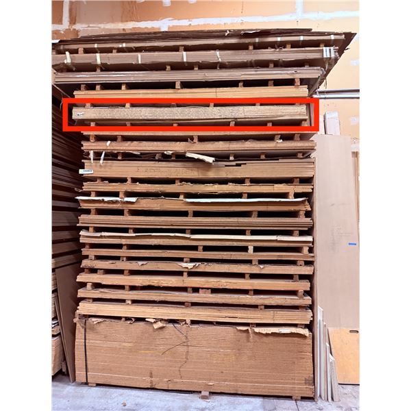 7 Pc - 4x8' Rift Cut White Oak PB core sheets (5/8")