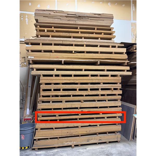 2 Pc - 4x8' Oak Veneer MDF core sheets (3/4")