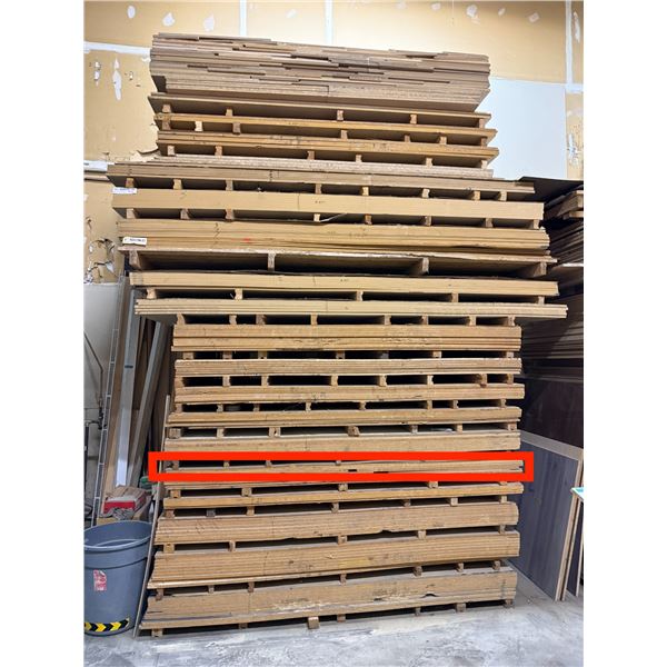1 Pc - 4x8' Engineered Walnut Veneer MDF core sheet (3/4")