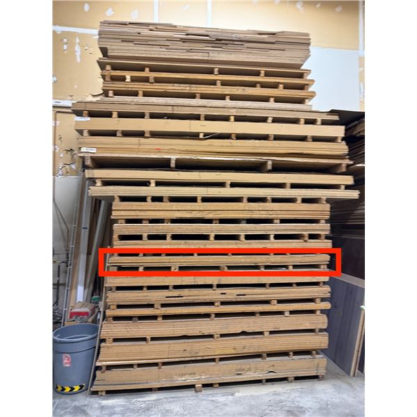 2 Pc - 4x8' Vertical Grain Fir Veneer MDF core sheets (3/4")