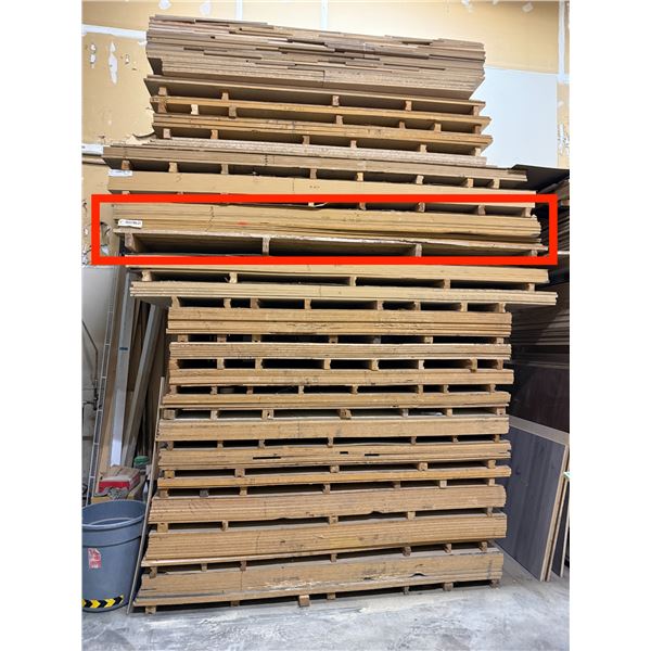 26 Pc- 4x10' MDF sheets (1/4")