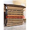 Image 1 : 12 Pc - 4x8' Quarter Cut Vertical Grain Fir Veneer MDF core sheets (1/4")