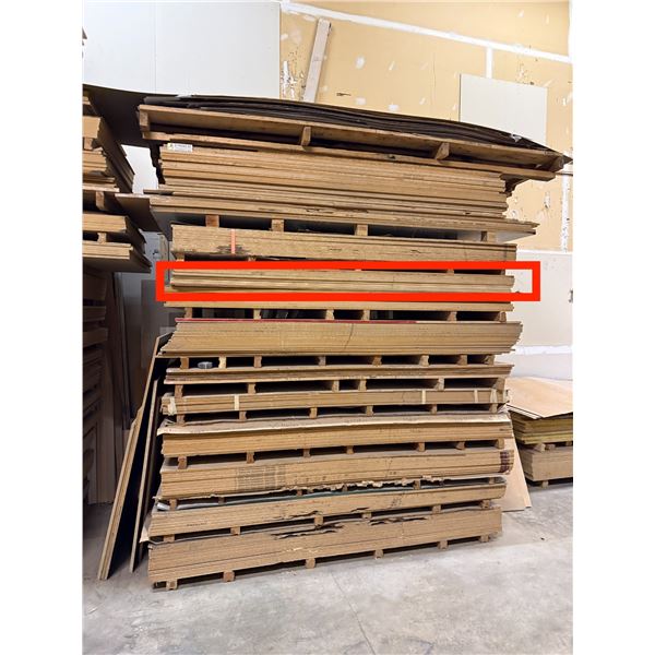 5 Pc - 4x8' Maple Veneer (x3 Plywood core / x2 PB core) sheets (3/4")