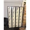Image 1 : Steel lockers (x24 lockers total) - 48x72x18"