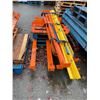 Image 7 : Large group of assorted racking parts - approx. 150 horizontal beams, assorted racking bumper guards