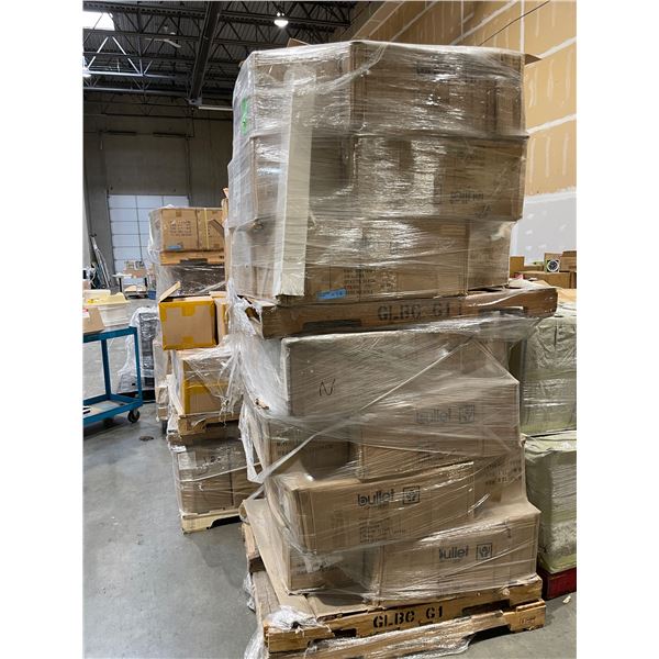 Group of 2 pallets of Felt Boards w/letters