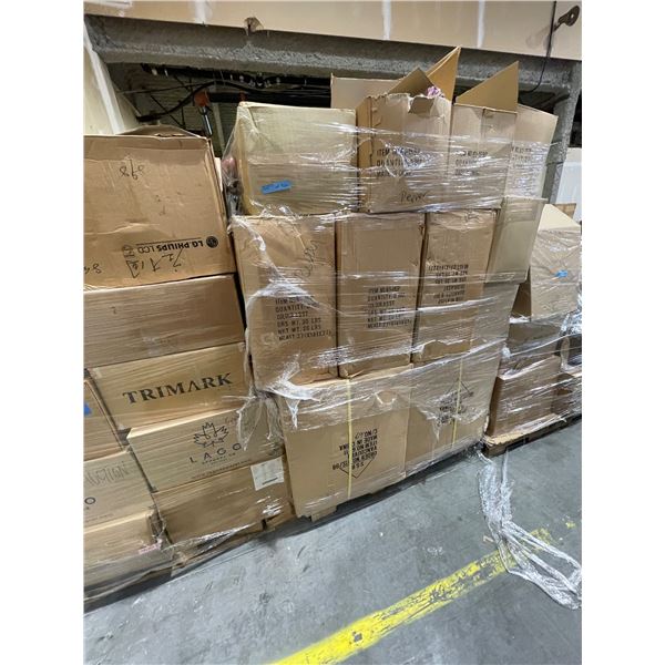 Pallet of fake foods - includes mostly peppers