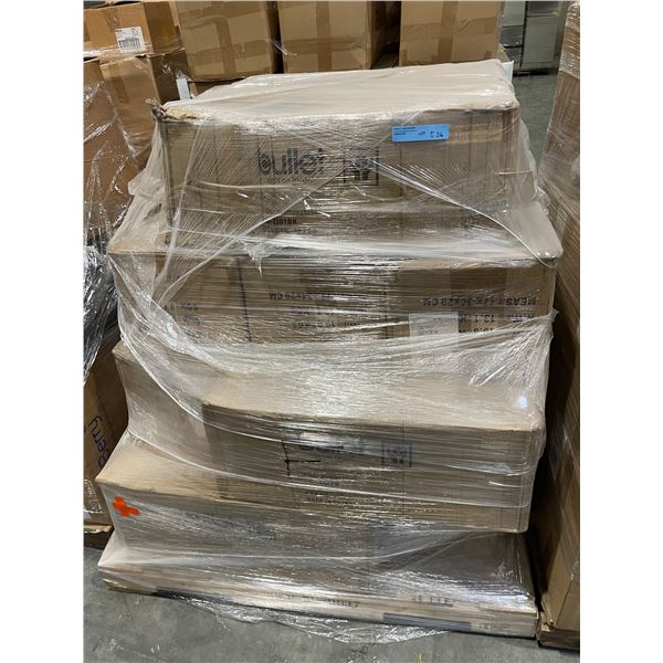 Pallet of felt boards w/letters