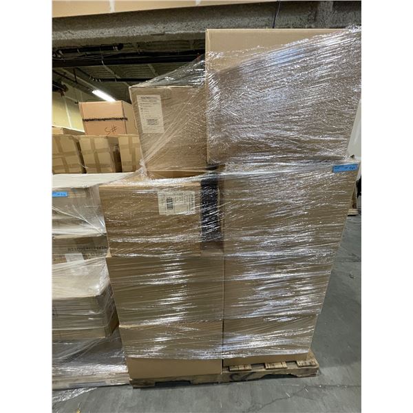 Pallet of disposal masks & etc.