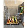 Image 1 : Wire cage & a large group of shrink wrap dispenser -