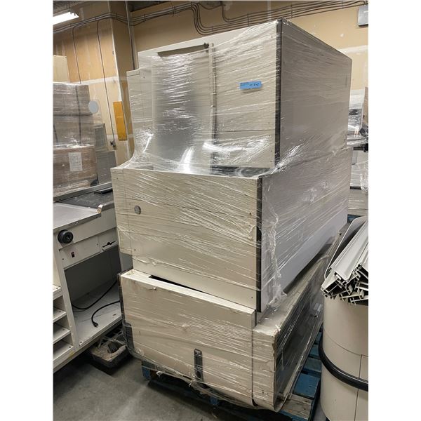 Group of 3 Checkout stations