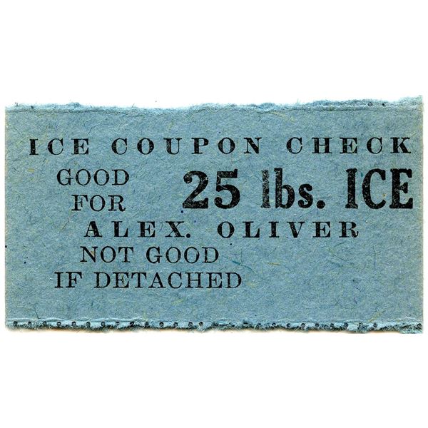 Canada Beaverton Ontario Co. Ontario. Alex Oliver. Merchant Token 76-D-A